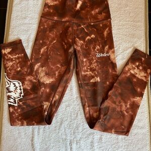 Darc Sport Brown Tie-Dye Leggings